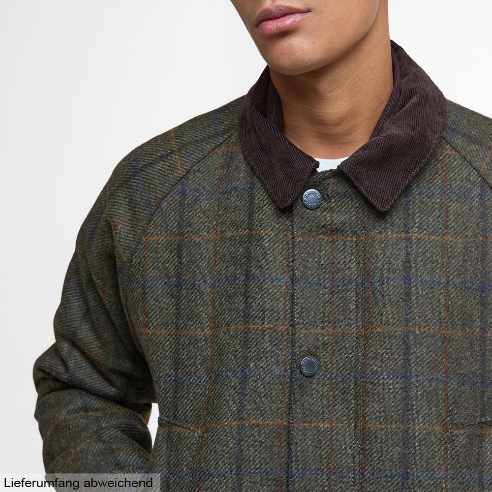 Barbour »Bedale« Men's Check Wool Jacket | brown | XXL | 827360/XXL